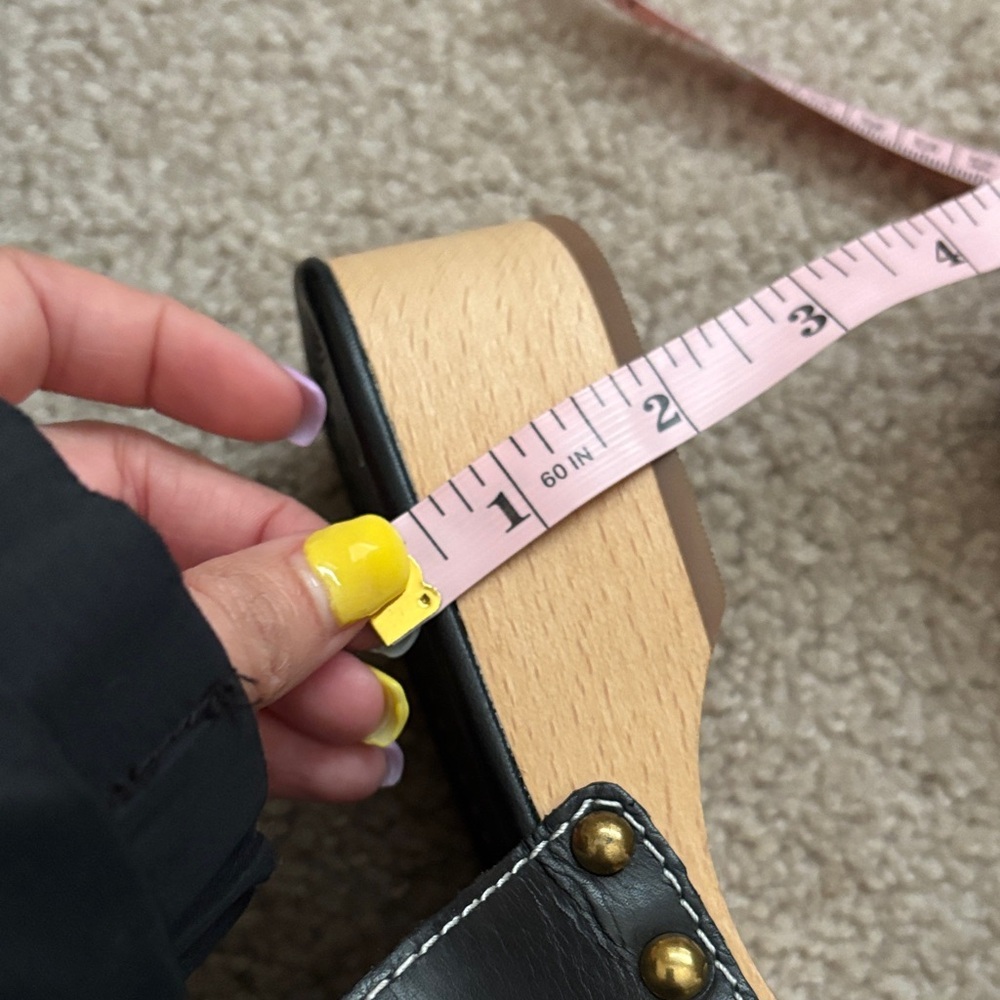 J.Crew Women’s Leather clog Sandals size 7.5 - Picture 8 of 8